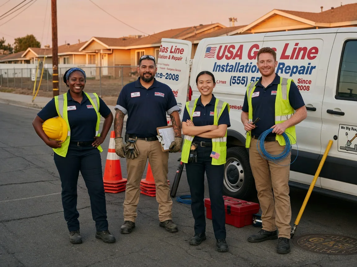 Gas Line Installation company in Falls Mills, VA
